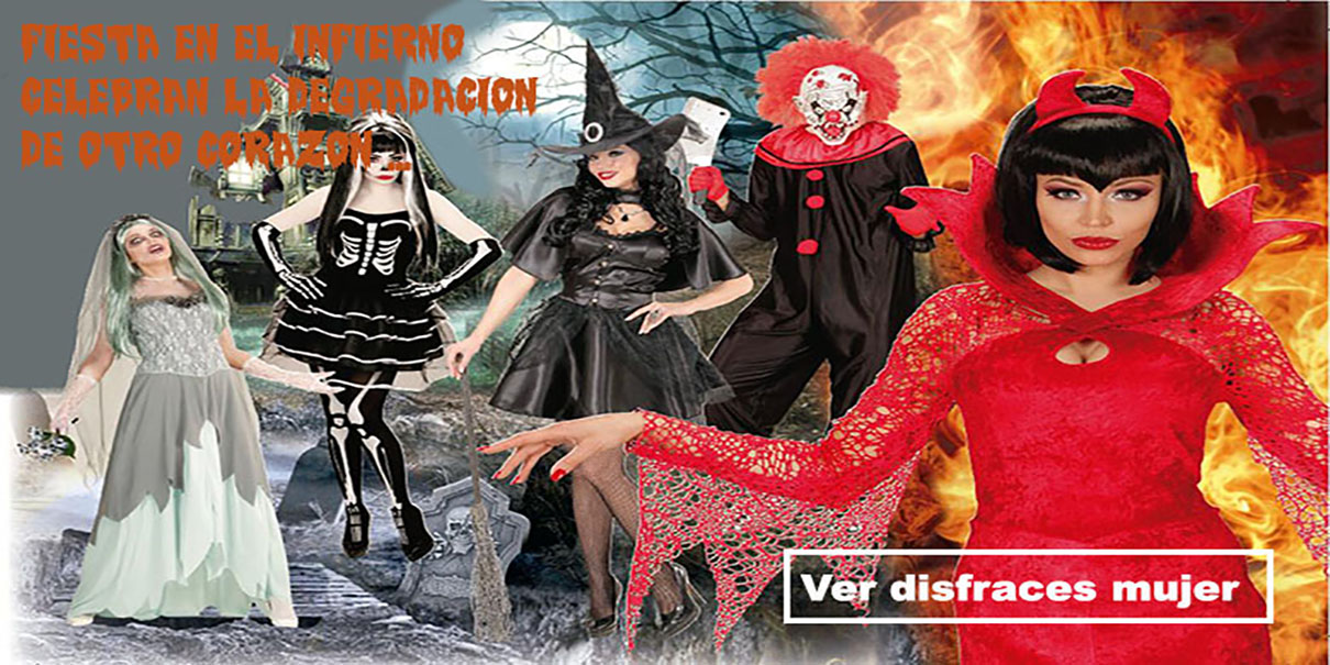DISFRACES HALLOWEEN MUJER